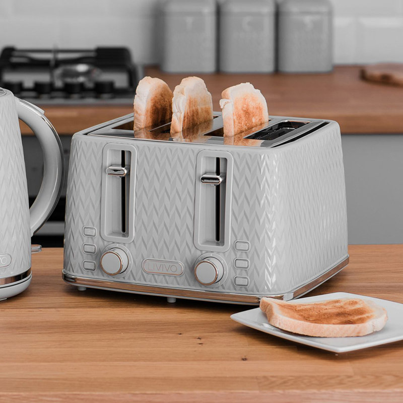 Electric Toaster, Gray