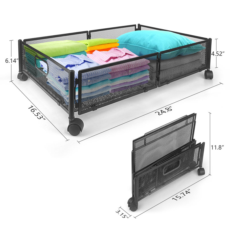 Rebrilliant Underbed Storage, Black
