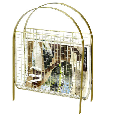 Freestanding Magazine Organizer Holder