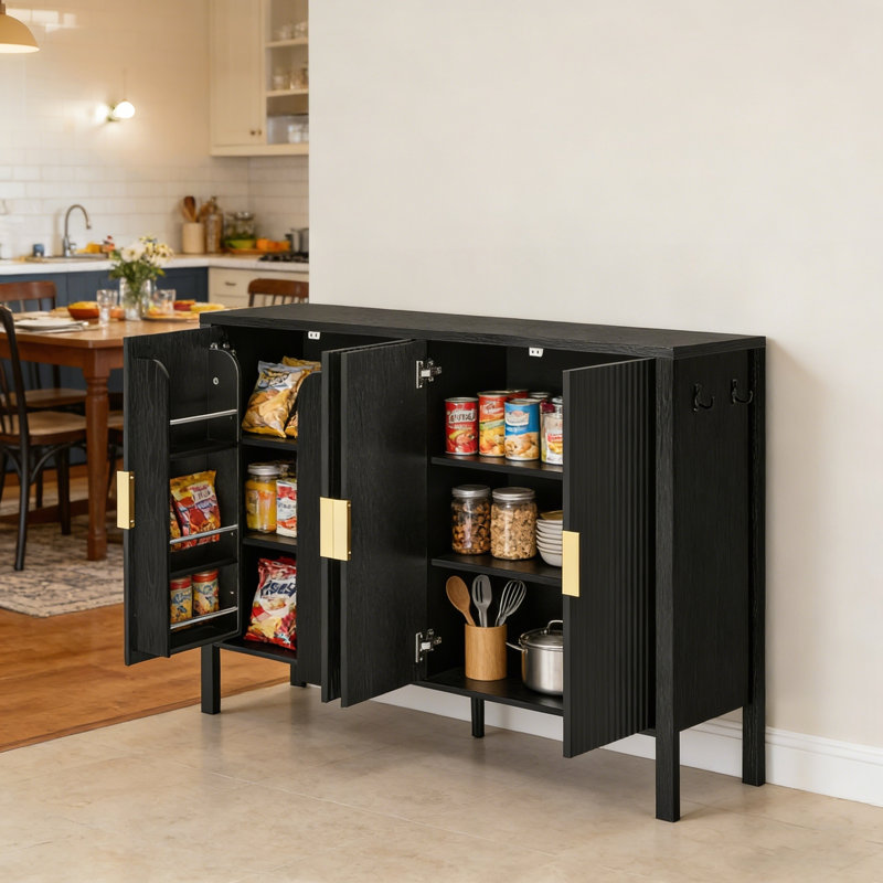 Buffet 57,5 po, Black