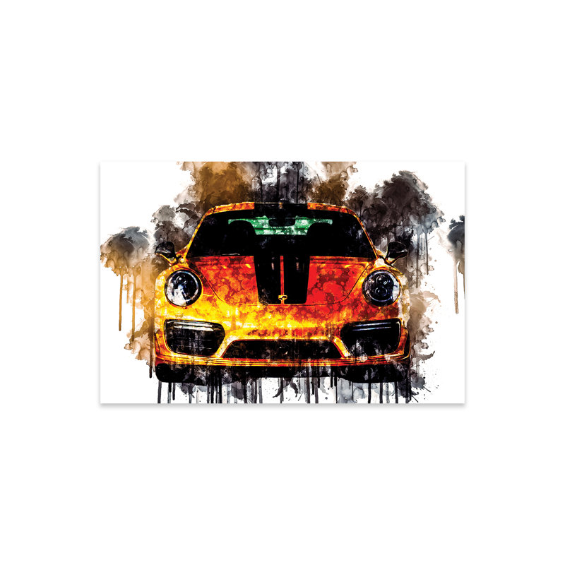 Voiture de la série exclusive 911 Turbo S par Sissy Angelastro