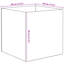  Aquarium With Storage Transparent Glass Rectangular Fish Tank Habitat-2127047744