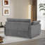 Fauteuil d'appoint moderne et surdimensionné en chenille-1264932318