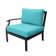 Ensemble de conversation modulaire avec coussins 4 pièces Madison