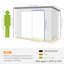 Outsunny 8 x 4FT Garden Shed Easy to Assemble Lockable Door-1676380981