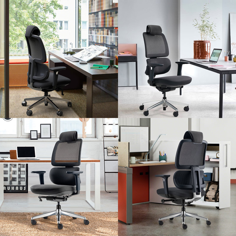 Inbox Zero Task Chair with Headrest
