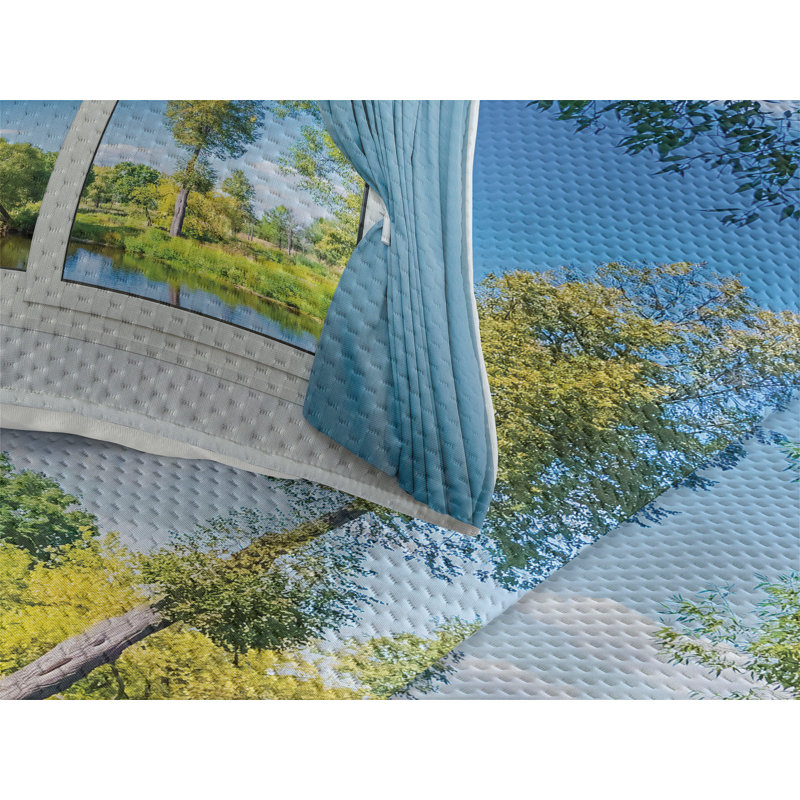 Modern & Contemporary Polyester Coverlet