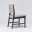 Chaise d'appoint rembourrée en cuir Essex-90795064