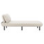 Chaise longue beige