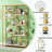 9-Cube Geometric Bookshelf with Industrial Design