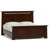 Highlands Solid Wood Low Profile Standard Bed