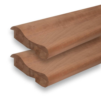 1-3/8in H x 5in W Unfinished Rail