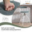 Chaise pivotante 2 pièces Helfer, structure en métal-1770284865