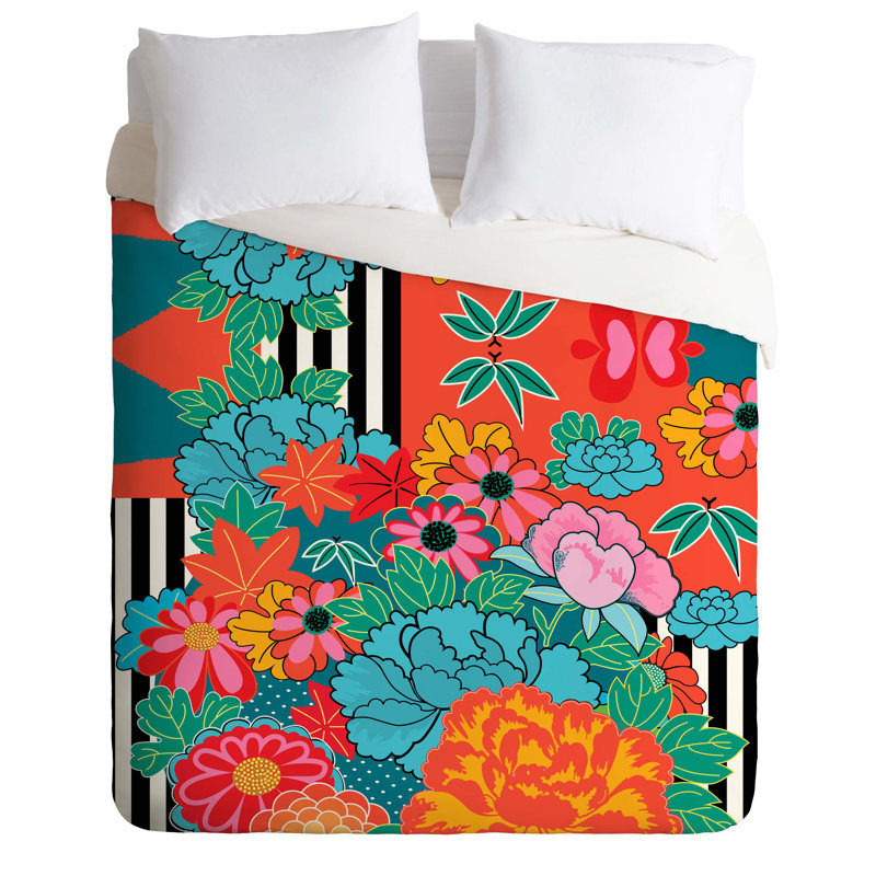 Juliana Curi Floral Duvet Cover