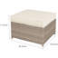 83.8cm Wide Patio Sofa
