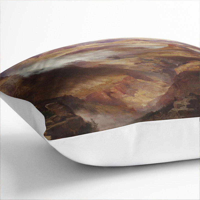 Square Cushion, 40cm H x 40cm W x 15cm D, White
