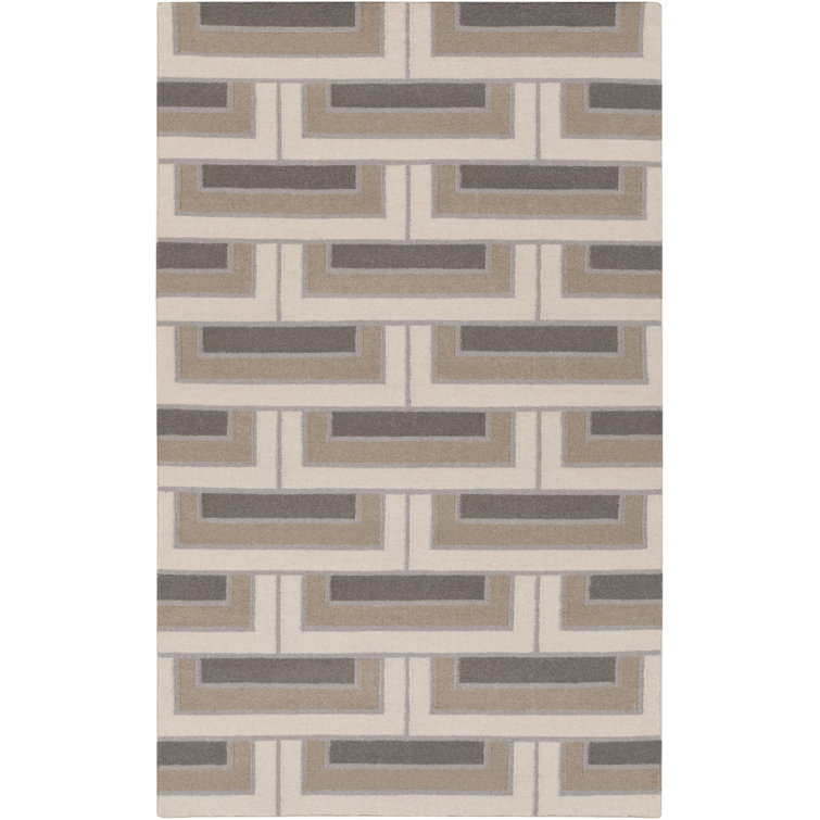 Durgan Wool Geometric Indoor Rug