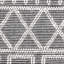 Alberta Geometric Area Rug in Gray/White-1034945674