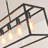 Barineau 6 - Light Dimmable Kitchen Island Square / Rectangle Chandelier
