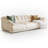 Crystal-cream 100% Polyester Modular Sofa cushion couch
