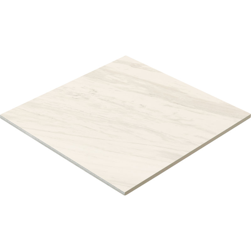 Daltile Perpetuo 12" x 12" Matte Porcelain Floor Tile (13 PCS Per Carton) (12.22 SQFT Per Carton), Timeless White