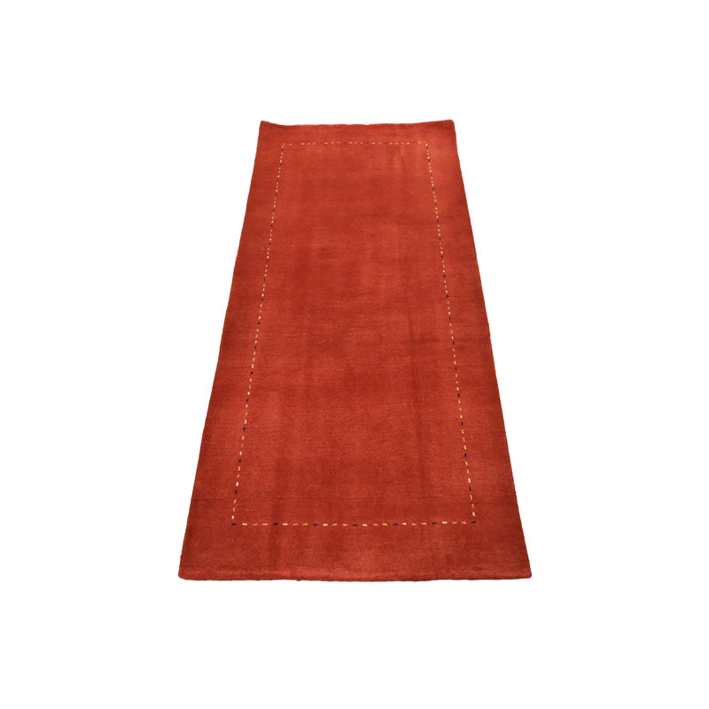 Rhain One-of-a-Kind 3'3" X 6'9" Wool Area Rug in Red