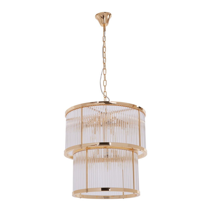 Conerly 9 - Light Drum Chandelier, Gold