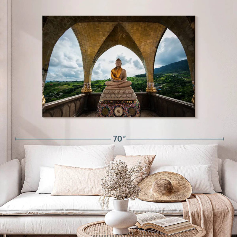 Bouddha Adella, H 34 po x l 51 po