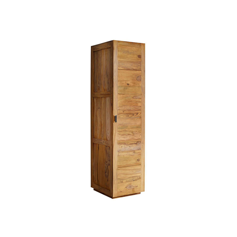 1 Door Solid Wood Wardrobe