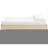 Abis Platform Bed, Natural Brown Wood, Low Profile Tapered Legs-107717812