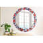 Huldar Glass Flat Wall Mirror