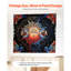Tapisserie soleil et lune tapisserie psychédélique mystique