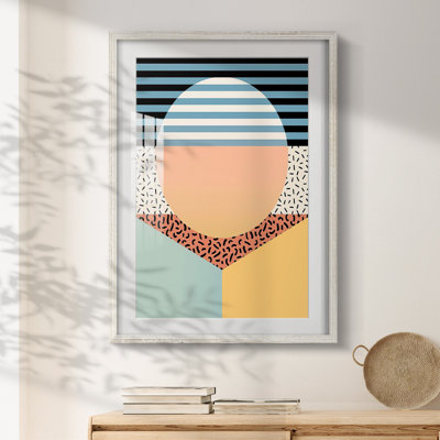 Modern Memphis III - Impression encadrée