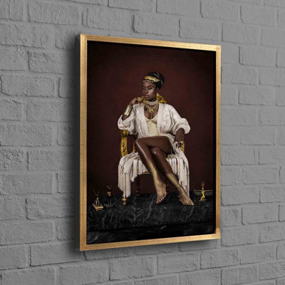 Art abstrait sur toile en coton avec des détails chatoyants et luxueux pour un décor moderne