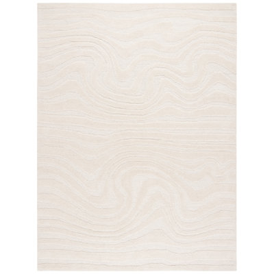 Jamel Hand Tufted Wool & Cotton Solid Color Rug