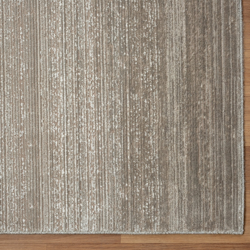 Tapis taupe Mcnett, Rectangle 9 pi 9 po x 13 pi 9 po