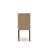 5 Piece Modern Dining Table Set Includes a Rectangle Wooden Table with X-Legs and 4 Light Sable Linen Fabric Upholstered Chairs, Distressed Jacobean-1925999420-1925999421-1925999392