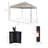 Best Choice Products Easy Setup Pop Up Canopy W/ 1-Button Setup, Wheeled Case, 4 Weight Bags-99315099-99315081