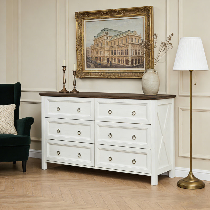 Commode 6 tiroirs Farmhouse