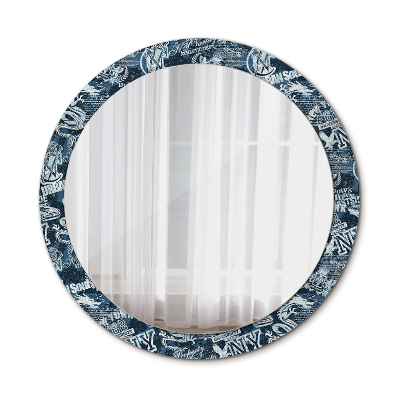 Huldar Glass Flat Wall Mirror