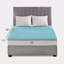 Surmatelas réversible hypoallergénique toutes saisons 1,5 po-1291641744