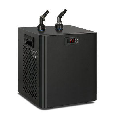 1/3 HP Water Chiller – Cools Up to 79 Gallons, with Titanium Pump for Aquariums & Hydroponics