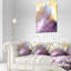 Coussin lombaire de fleurs de cerise dans un jardin printemps