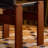 Retro Solid Boxwood Rectangular Dining Table-849977477