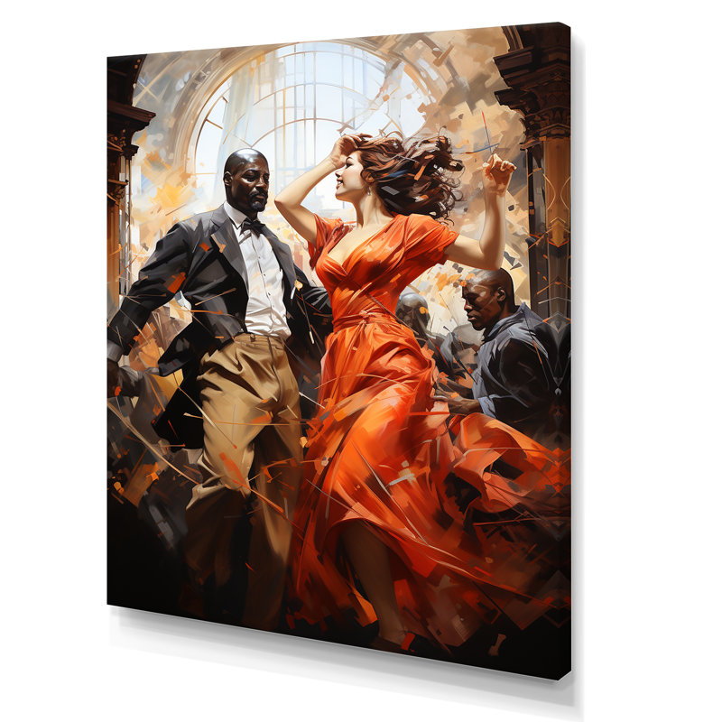 Tango Dance Elegance I sur impression sur toile, Toile tendue, H 44 po x l 34 po x P 1,5 po