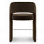 Tabouret de bar 24 po en velours 24 po entièrement assemblé avec accoudoirs (ensemble de 6)-133686285