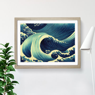 Japanese Ocean Waves Vol.3 - Single Picture Frame Print