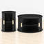 Ensemble de 2 tables basses rondes-119447661