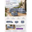 Stripe Outdoor Footstool