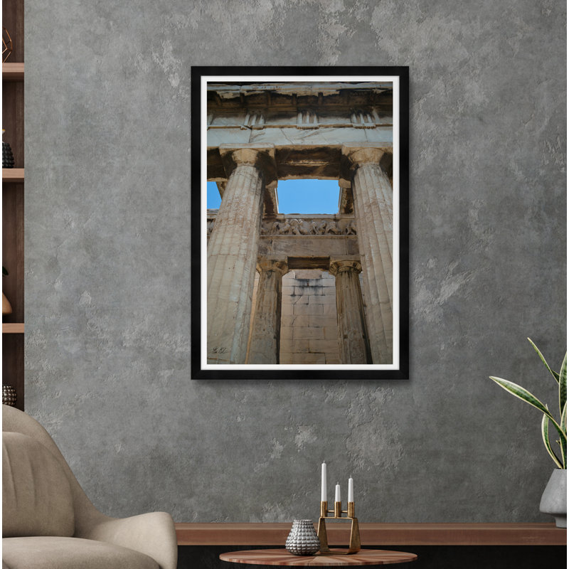 Ancient Temple Entrance Print by Tim Klein